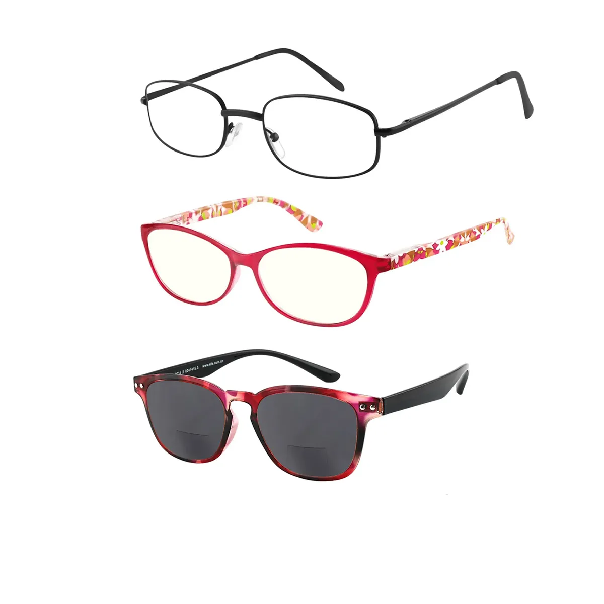 Vintage Oval Multicolor Reading Glasses for Women & Men